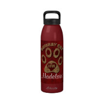Bombay Cat Breed Personalized Liberty Drinking Bottle