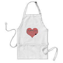 Bombay Paw Prints Cat Humour Apron