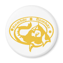 Bombay Stamp Fridge Magnet