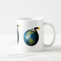 Bombe de la terre tasse