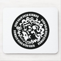 BOMBER HEAD - W MOUSEPADS