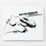 Bomber mouse pad