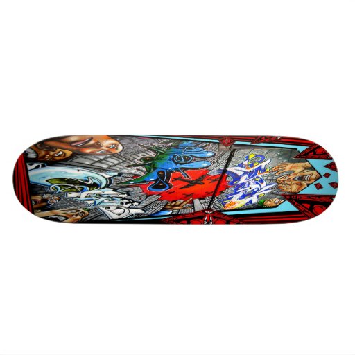 Bombers Over Brighton - Sk8 Art Deck Skate Board Deck