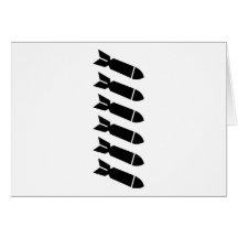 Bombs Greeting Card