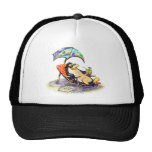 Bon à rien de plage casquettes de camionneur