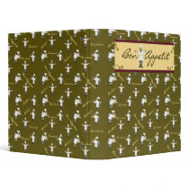 Bon Appetit Avery Binder (Green)