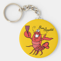 Bon Appetit Lobster Keychain