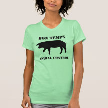 Bon Temps Animal Control Tee Shirts