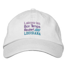 BON TEMPS ROULER cap Embroidered Baseball Caps