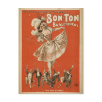 Bon Tonne Burlesquers 365 days Postcard