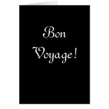 Bon Voyage 2 Greeting Card