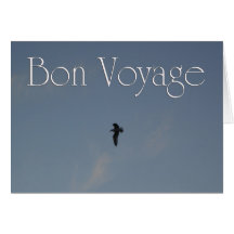 bon voyage card
