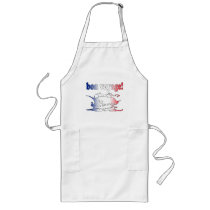 Bon Voyage Good Trip in French Vacations Travel Aprons