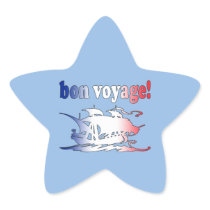 Bon Voyage Good Trip in French Vacations Travel Sticker