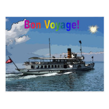 Bon voyage post cards