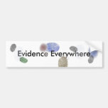 Bonafide 'Evidence Everywhere' Bumper Sticker