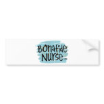 Bonafide Nurse Bumper Stickers