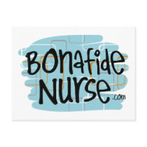 Bonafide Nurse Post Card