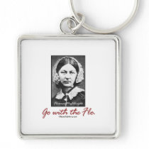 BonafideNurse_-_Go_with_the_Flo Keychains