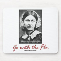 BonafideNurse_-_Go_with_the_Flo Mousepad