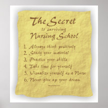 BonafideNurse_-_Secret_to_Surviving_Nursing_School Print