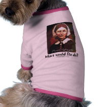 BonafideNurse_-_What_would_Flo_do Doggie Tee Shirt
