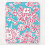 Bonaire Floral Pattern mousepads