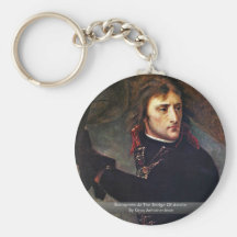 Bonaparte At The Bridge Of Arcola Key Chain