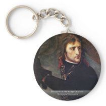 Bonaparte At The Bridge Of Arcola Key Chain