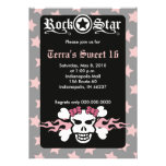 BONBON 16 ANNIVERSAIRE DE ROCKER PUNK DE SEIZE CRÂ INVITATION PERSONNALISÉE