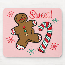 Bonbon à Noël Tapis De Souris