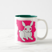 BONBON COMME LAPIN (PERSONNALISER) TASSE À CAFÉ