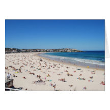 Bondi Beach, Sydney, Australia Card
