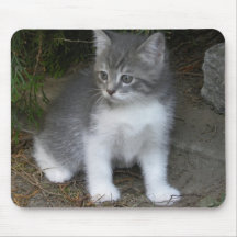 Bondu cat little tapis de souris
