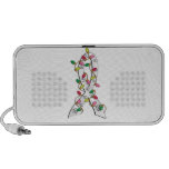 Bone Cancer Christmas Lights Ribbon Pc Speakers