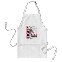 Bone Cancer Fight Like A Girl Kickin Butt Apron
