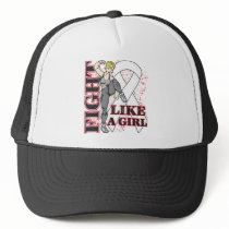 Bone Cancer Fight Like A Girl Kickin Butt Hats