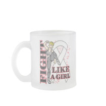 Bone Cancer Fight Like A Girl Kickin Butt Mug