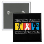 Bone Cancer Fighting Strong Button