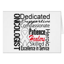 Bone Cancer Oncologist Collage Greeting Card