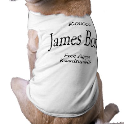 Bone, James Bone Pet Tee Shirt by SheckShe