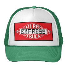 Boné Lil Red Truck vermelho
