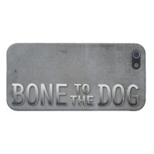 Bone to the Dog logo iPhone5 Case iPhone 5 Cases