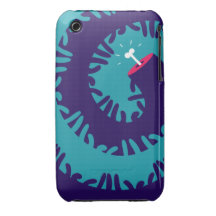 Bone twirl iPhone 3 Case-Mate case