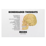 Boneheaded Thoughts Inside (Anatomy Humour) stationery