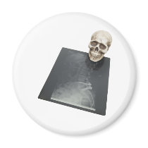 BonesXray061209 Refrigerator Magnet