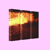 Bonfire canvas prints