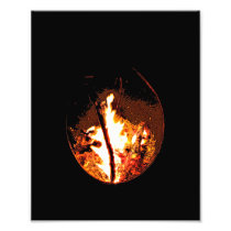 Bonfire Photographic Print