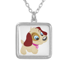 Bongo Silver Plated Necklace