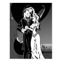 "Bonheur matrimonial ? ? ?" La carte postale "Gett